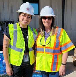 About ACEA Female Civil Engineers and Construction Workers in hard hats